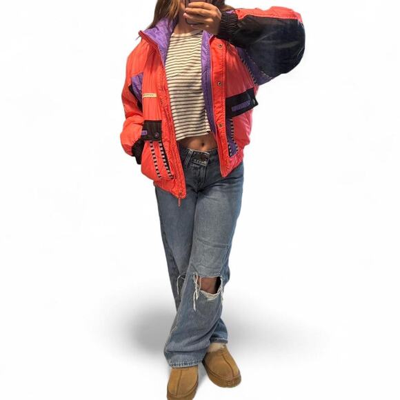 other Jackets & Blazers - Vintage 80s 90s pedigree pedsport ski jacket-neon pink-medium